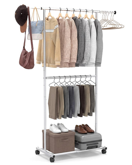 Giantex Extendable Clothes Rack for Dressing Room