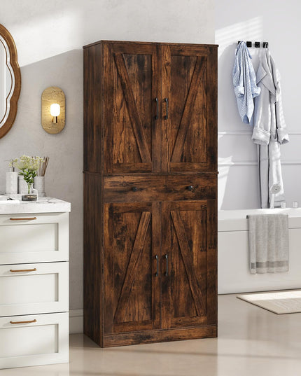 Giantex 72" Tall Kitchen Pantry Cabinet for Living Room