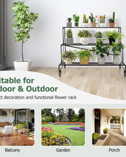 Giantex 3 Tier Metal Plant Stand
