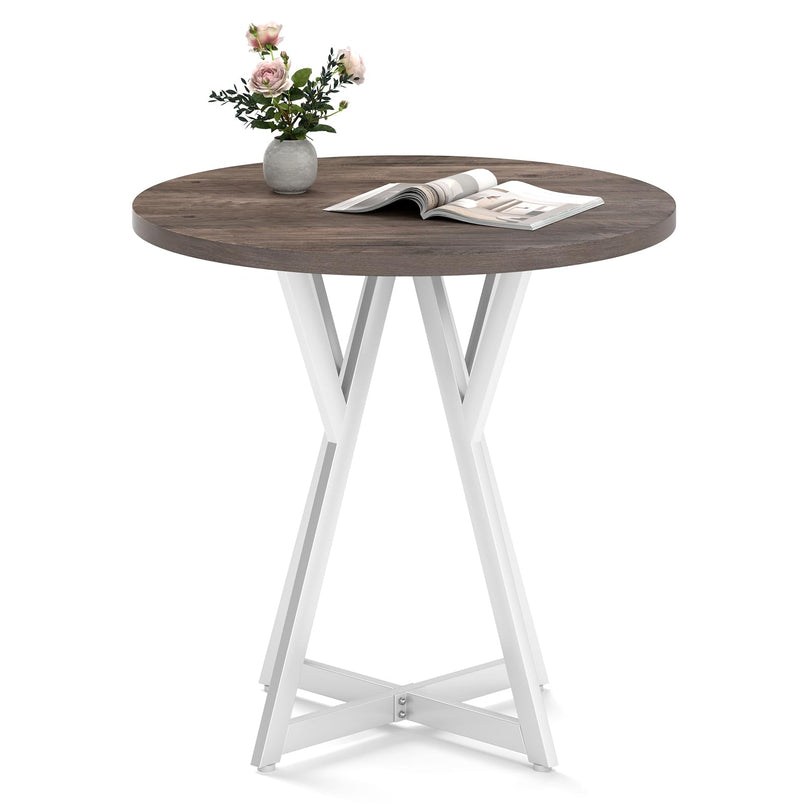 Giantex 31.5" Small Round Dining Table for 2-4 | Load 220Lbs