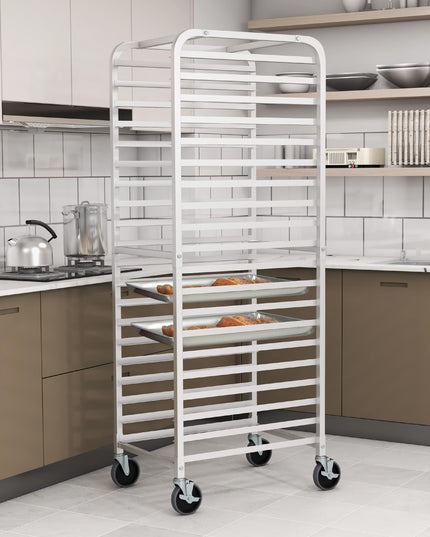 Giantex 20-Tier Kitchen Bun Pan Sheet Rack