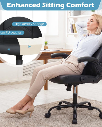 Giantex  Rolling Executive Gaming Chair with Wheels