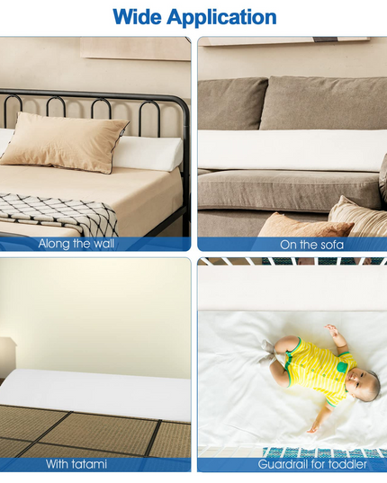 Bed Wedge Pillow Stopper - Giantex