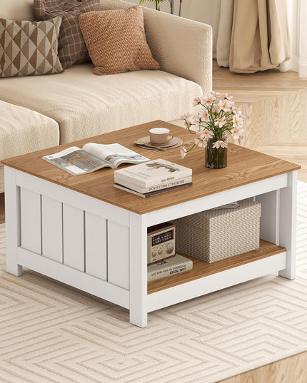 Giantex Farmhouse Coffee Table