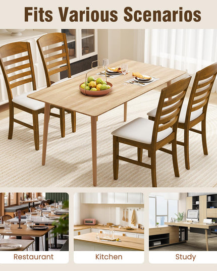 Giantex Wooden Dining Chairs Set