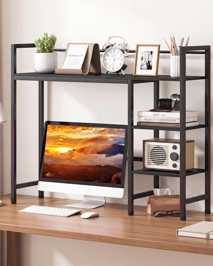 Giantex Desktop Bookshelf | 38.5" Dorm Desk Hutch for 27" Monitor