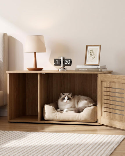 GIANTEX 31.5" Wooden Cat Litter Box Enclosure