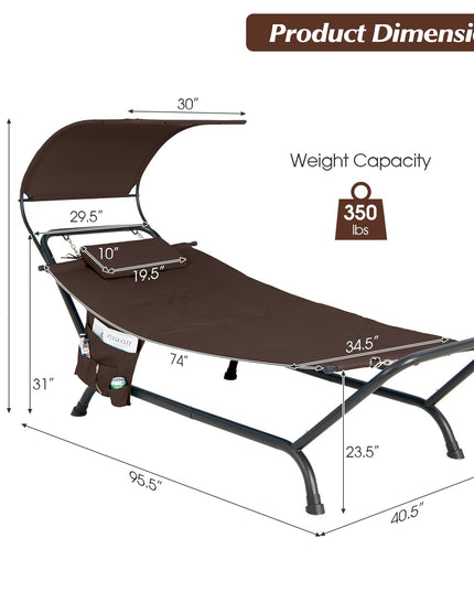 Giantex Outdoor Hammock with Canopy
