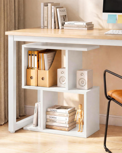 Giantex 3-Tier Geometric Bookshelf (1/2)
