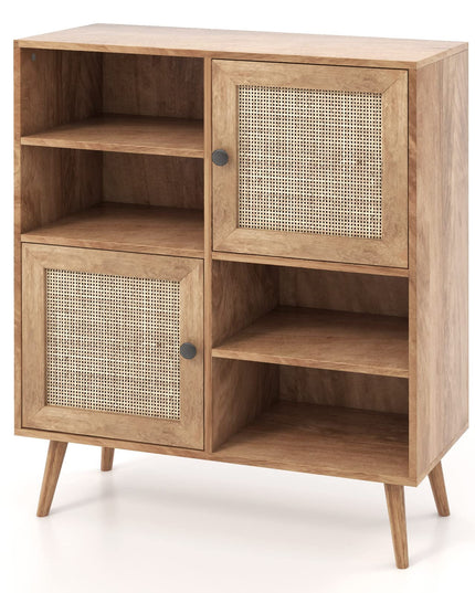 Giantex Buffet Cabinet, Wood Sideboard Storage Cabinet