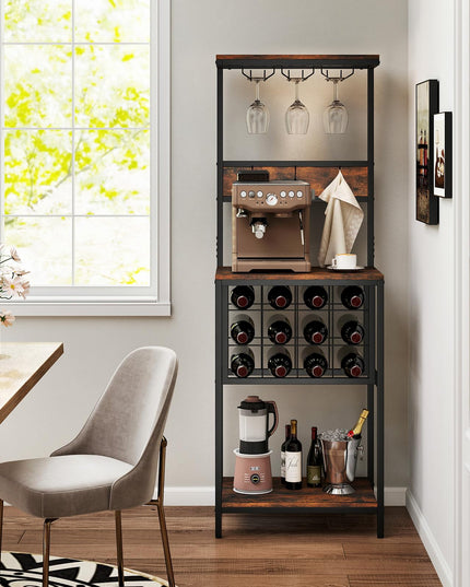 Giantex Tall Wine Rack Freestanding Floor