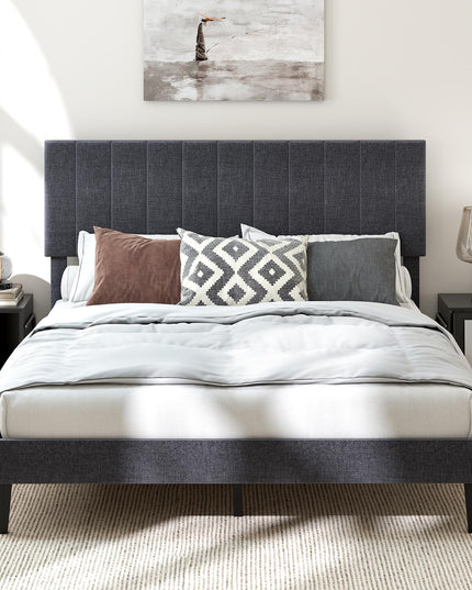 Giantex Upholstered Bed Frame Platform Bed