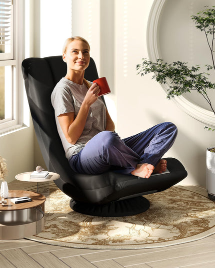 Giantex Floor Chair with Back Support, 4-Position Adjustable Back, Lazy Sofa Chair, Meditation Chair