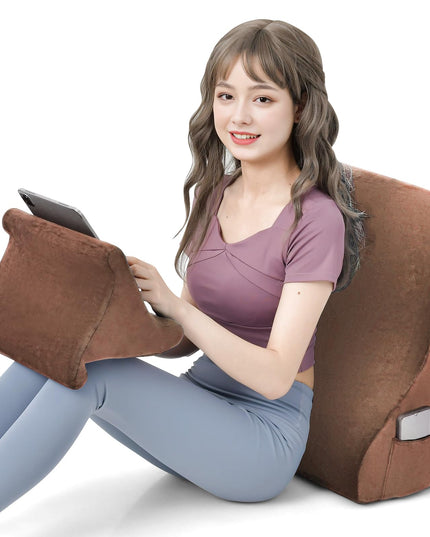 Giantex Bed Wedge Pillow for Sleeping, 7.5 Inch Triangle Pillow Wedge for Neck Back Leg Support