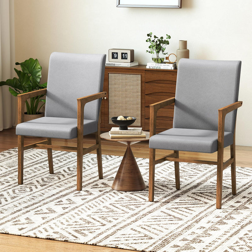 Giantex Mid Century Modern Dining Chairs Set of 2/4