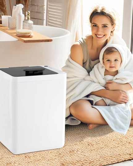 Giantex Towel Warmer for Bathroom, 23L Luxury Towel Warmer Bucket with LED Screen