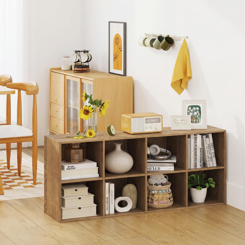 Giantex 8-Cube Bookcase with Anti-Tipping Kits