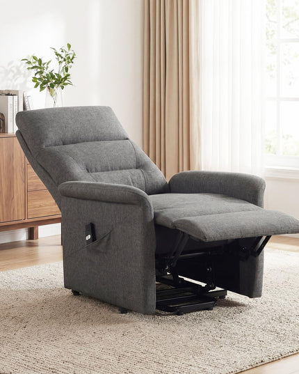 Giantex Power Lift Recliner Chair for Elderly | Electric Recliner Sofa w/Remote Control & Side Storage Pocket