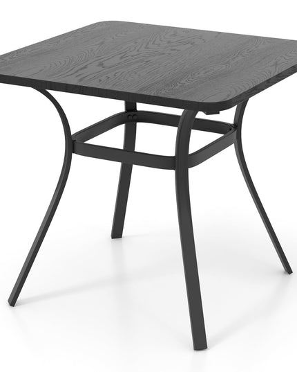 Giantex Patio Dining Table, 32”x32”x29” Outdoor Table