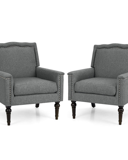 Giantex Mid-Century Modern Accent Chair