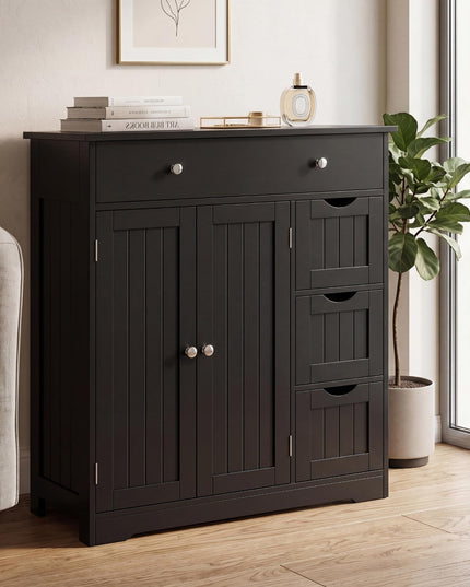 Giantex Freestanding Bathroom Floor Storage Cabinet