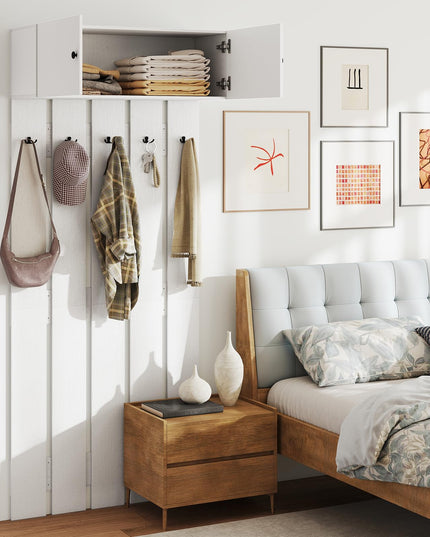Giantex Wall Mounted Coat Rack for Hallway Bedroom Bathroom