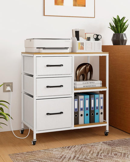 Meuble de rangement pour imprimante Giantex avec espace de rangement pour l'organisation du bureau à domicile