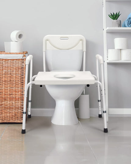 Giantex 3-in-1 Bedside Commode Chair