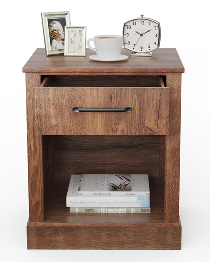 Wooden Sofa Side Table for Bedroom Office Study