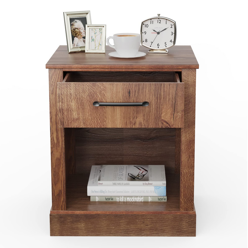 Wooden Sofa Side Table for Bedroom Office Study