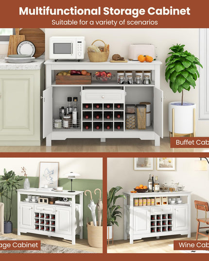 Giantex Bar Cabinet with Storage