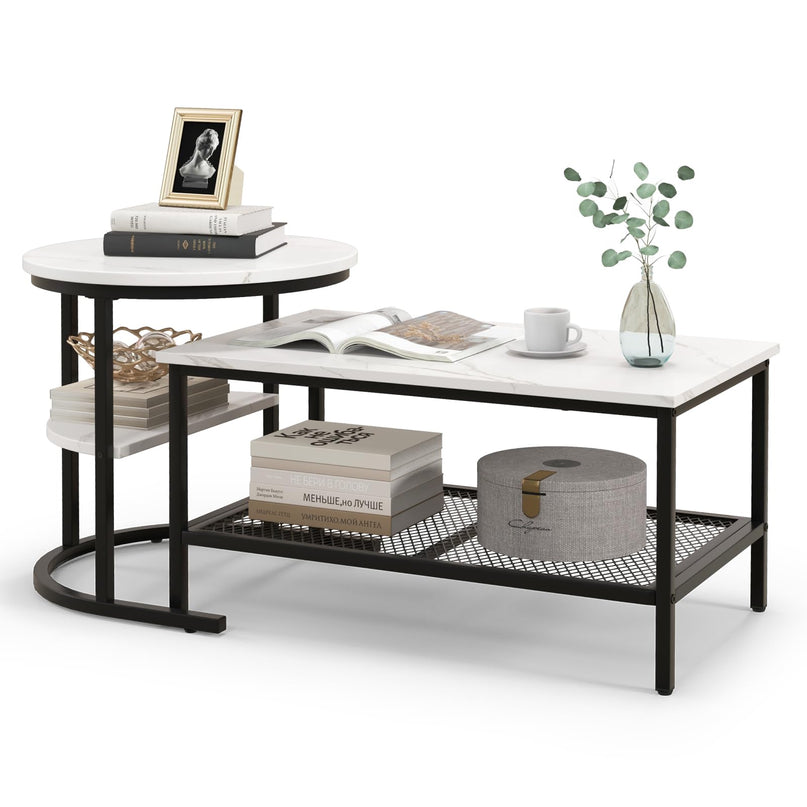 Giantex Nesting Coffee Table Set