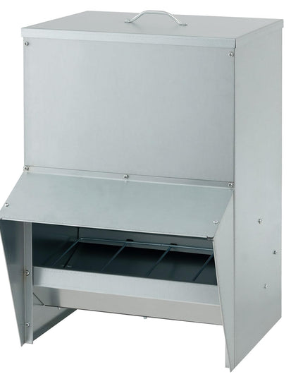 Giantex 50 lbs Galvanized Chicken Feeder