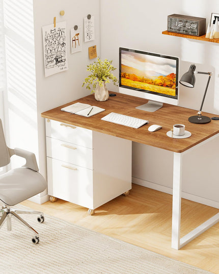 Giantex Universal Wood Table Top 48 x 30 inch Solid One-Piece Desk top