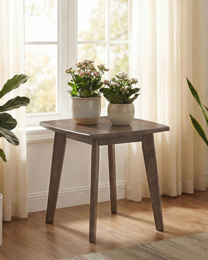 Giantex Canapé Compact Table d'Appoint de Chevet avec Cadre Robuste en Bois d'Hévéa