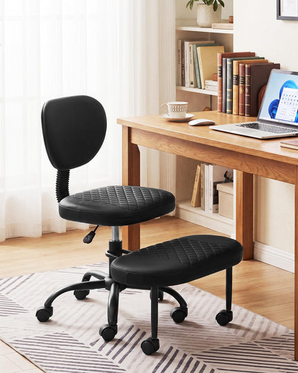 Giantex Ergonomic Criss Cross Meditation Chair with Wheels
