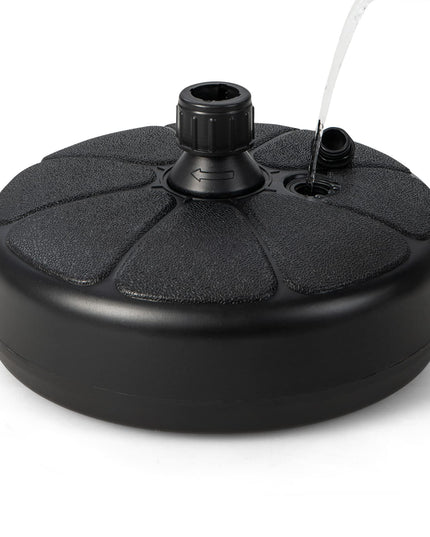 Giantex Fillable Umbrella Base, Water and Sand Filled Umbrella Stand, Fits 1.5" Patio Umbrella Pole