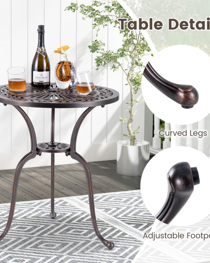 Giantex 24” Patio Bistro Table