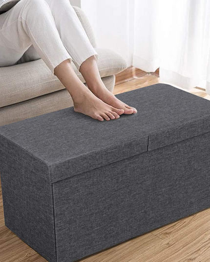 Giantex Folding Storage Ottoman 30 Inches W/ Lift Top