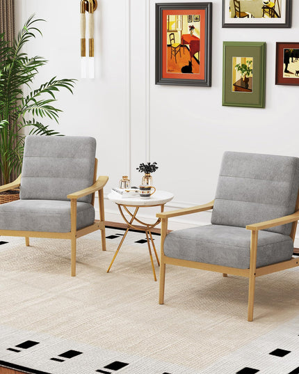 Giantex Mid Century Modern Accent Chair
