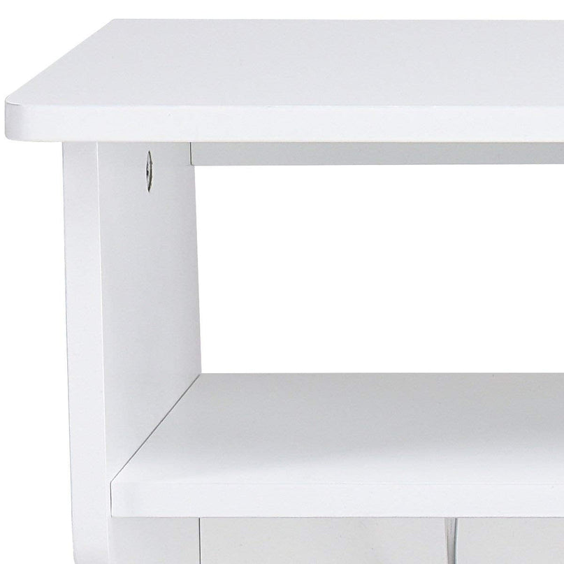 Giantex Hanging Shelf with Hooks Wall Mount Cubby Organizer with 4 Dual Hooks and Storage for Entryway