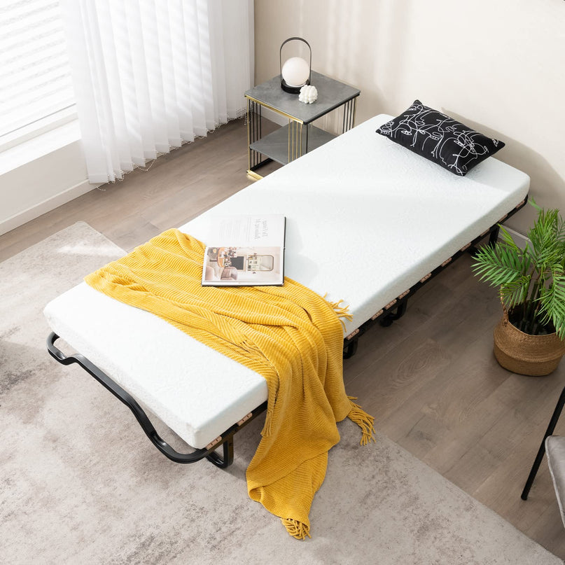 Giantex Folding Bed with 4 Inch Mattress for Adults