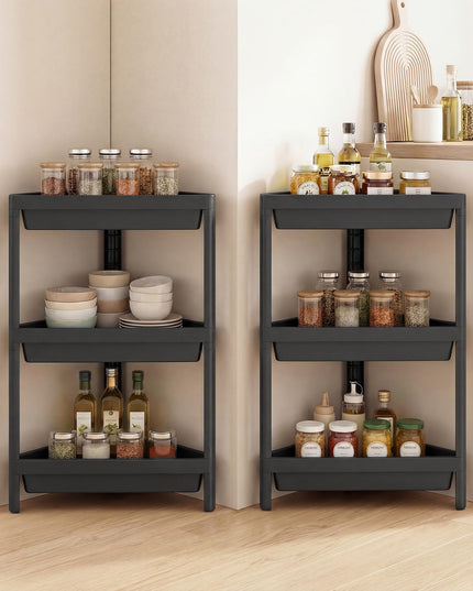 Giantex 3-Tier Corner Shelf 2-Pack Shower Caddy
