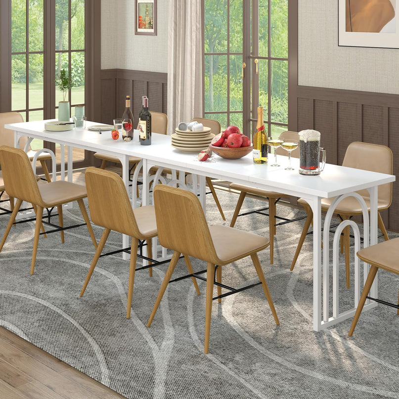 Table à manger Giantex 160x60cm pour 6 à 8 personnes