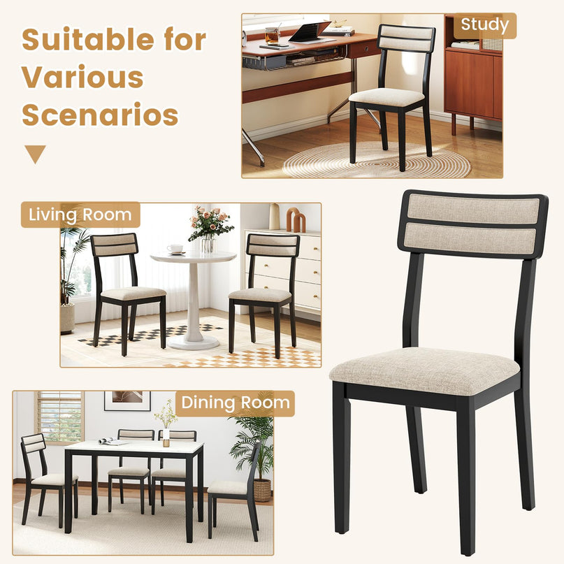 Giantex Modern Dining Chairs Set of 2/4