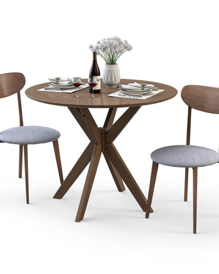 3 Piece Dining Table and Chair Set - Giantex