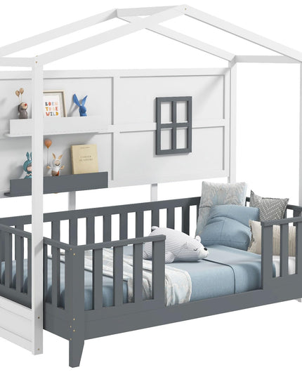 Giantex Twin House Bed