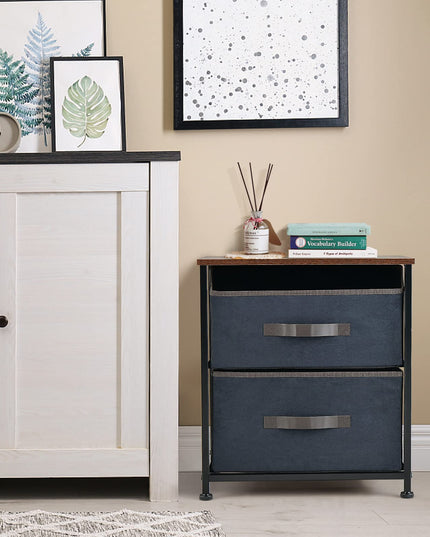 Giantex Nightstand with 2 Drawers