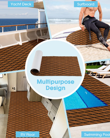 Giantex EVA Foam Boat Decking - 75" x 28" 5mm