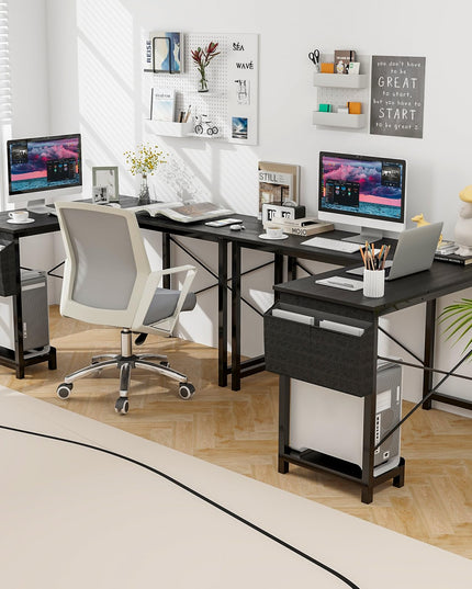 Giantex L-Shaped Computer Desk